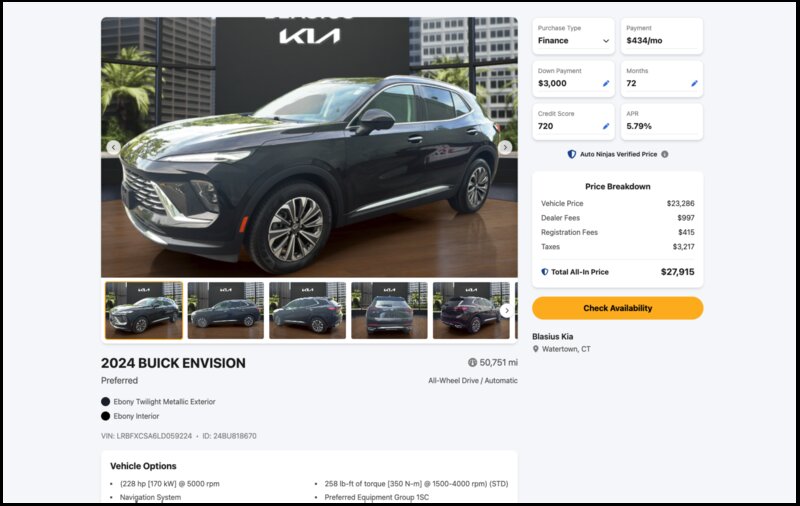 Used Vehicle Listings