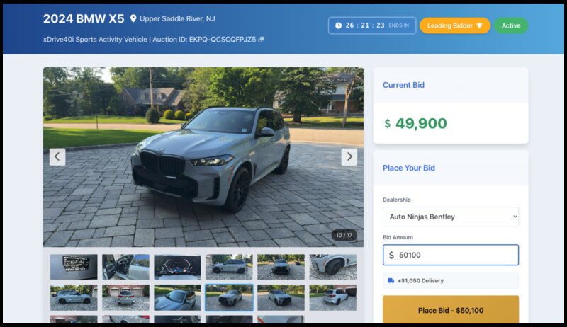 Auto Ninjas Vehicle Auction